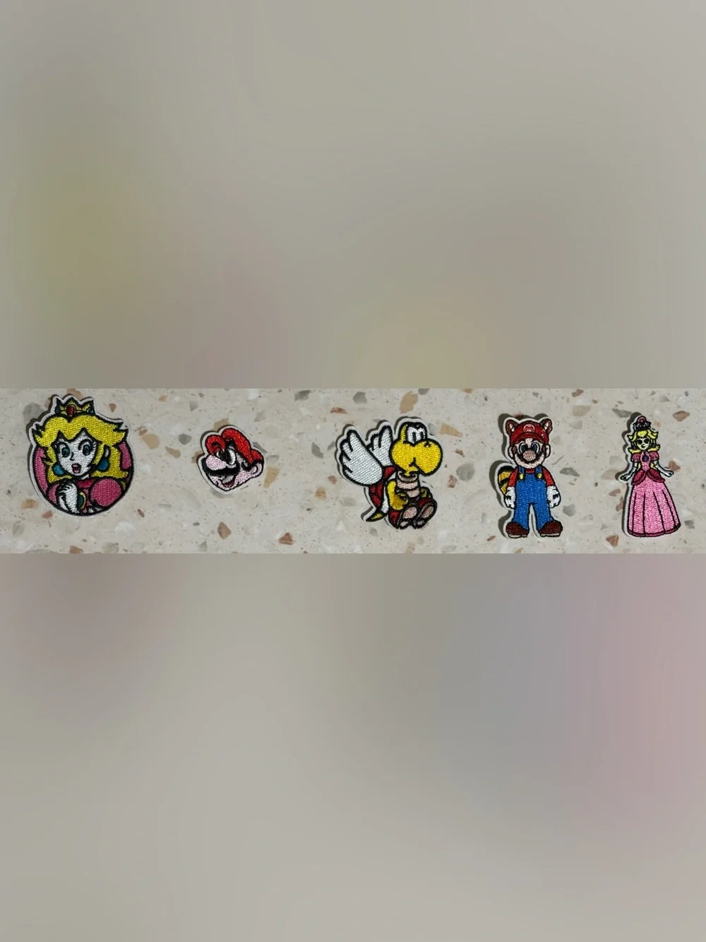 ✨Super Mario Bros Embroidered Iron-On Patches Set - 20 Pieces✨